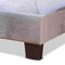 Baxton Studio Tamira Modern and Contemporary Glam Grey Velvet Fabric Twin Size Panel Bed 183-11277-Zoro - alternate 7